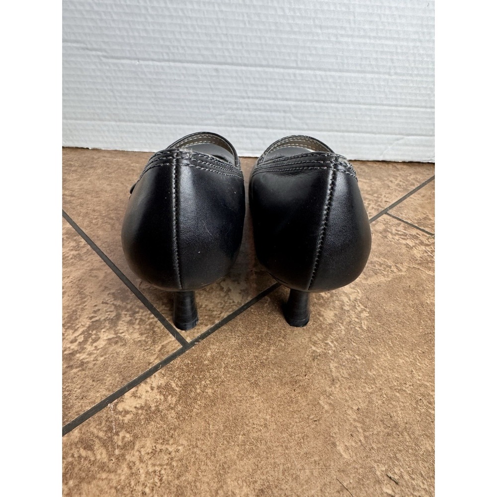 Vintage Mudd Black Kitten High Heel 2" Mary Jane Size 8m - Picture 6 of 13